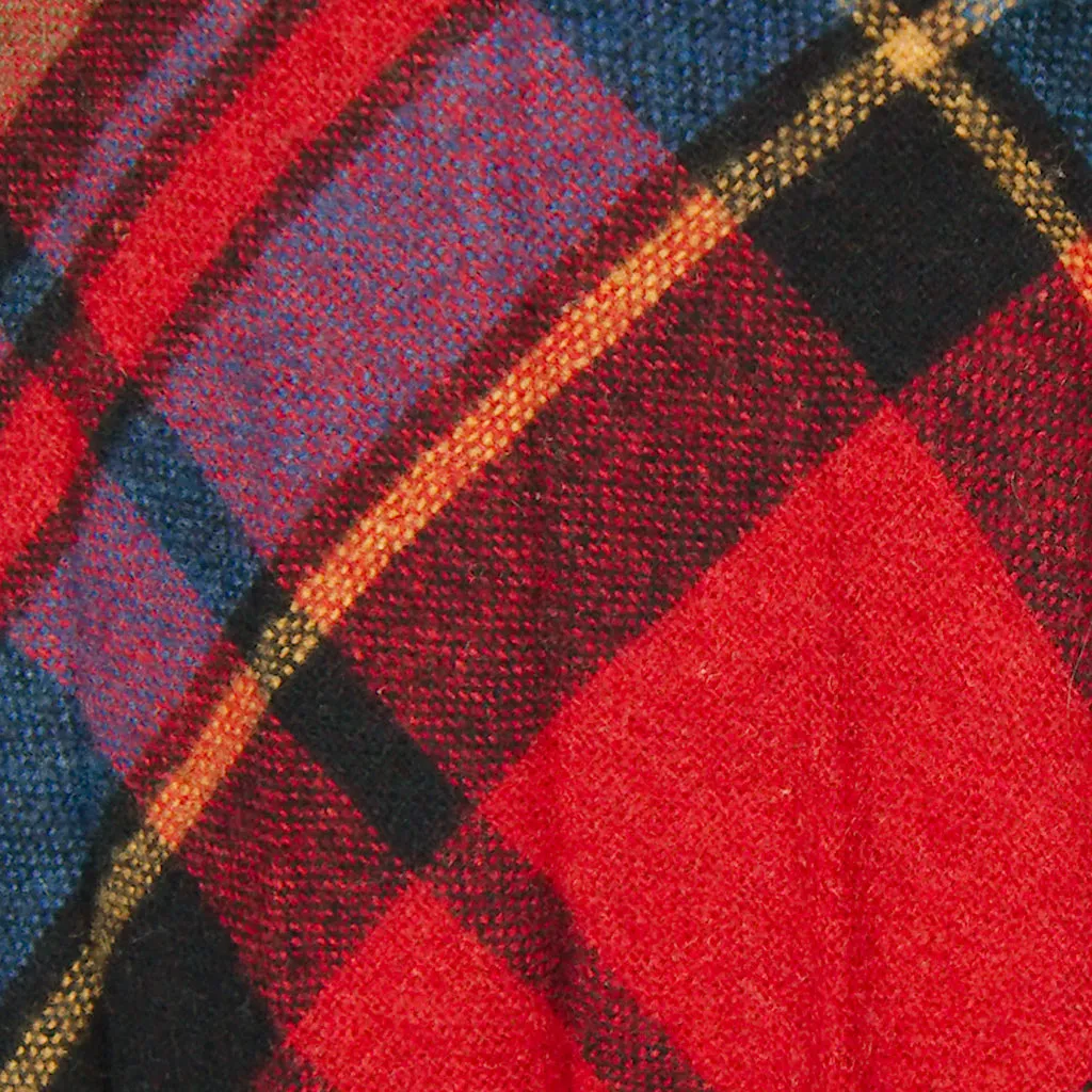 1960s Rainbow Plaid Skirt