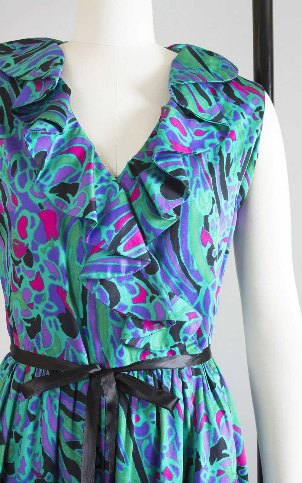 1970s Psychedelic Palazzo Jumpsuit | small/medium