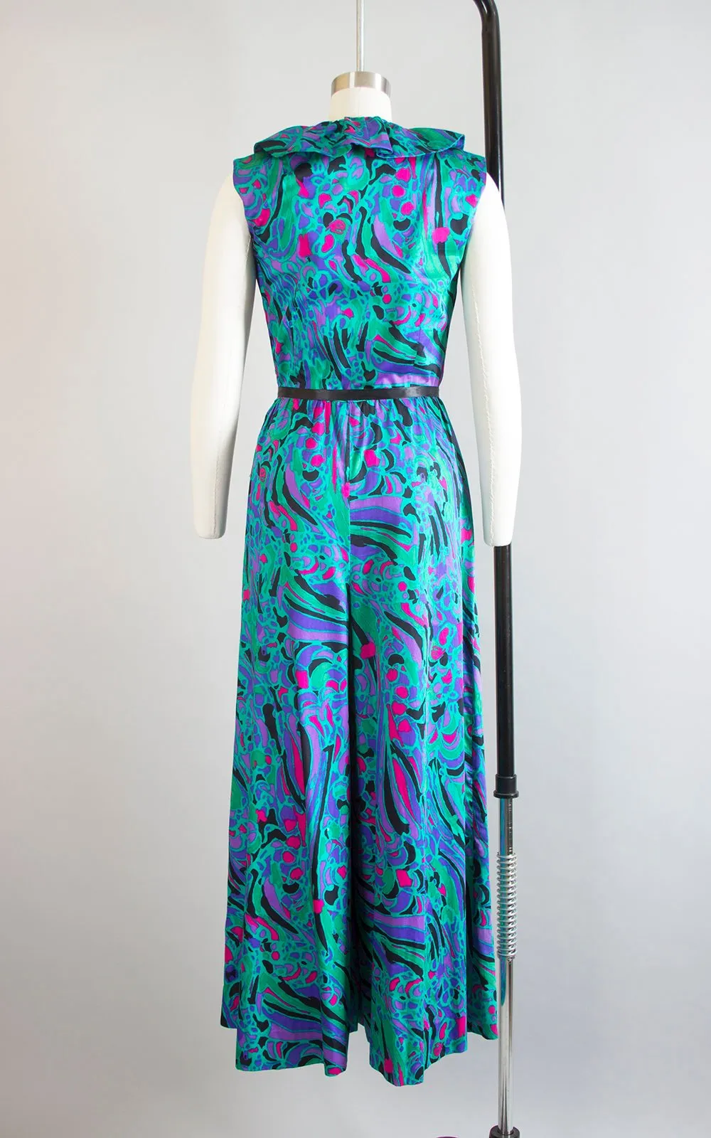 1970s Psychedelic Palazzo Jumpsuit | small/medium
