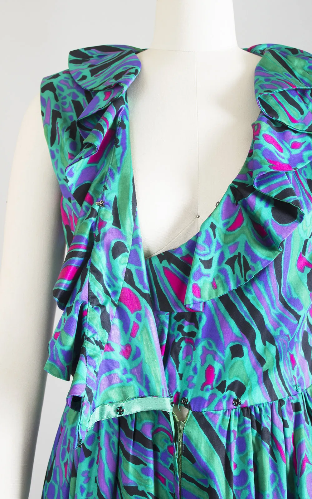 1970s Psychedelic Palazzo Jumpsuit | small/medium