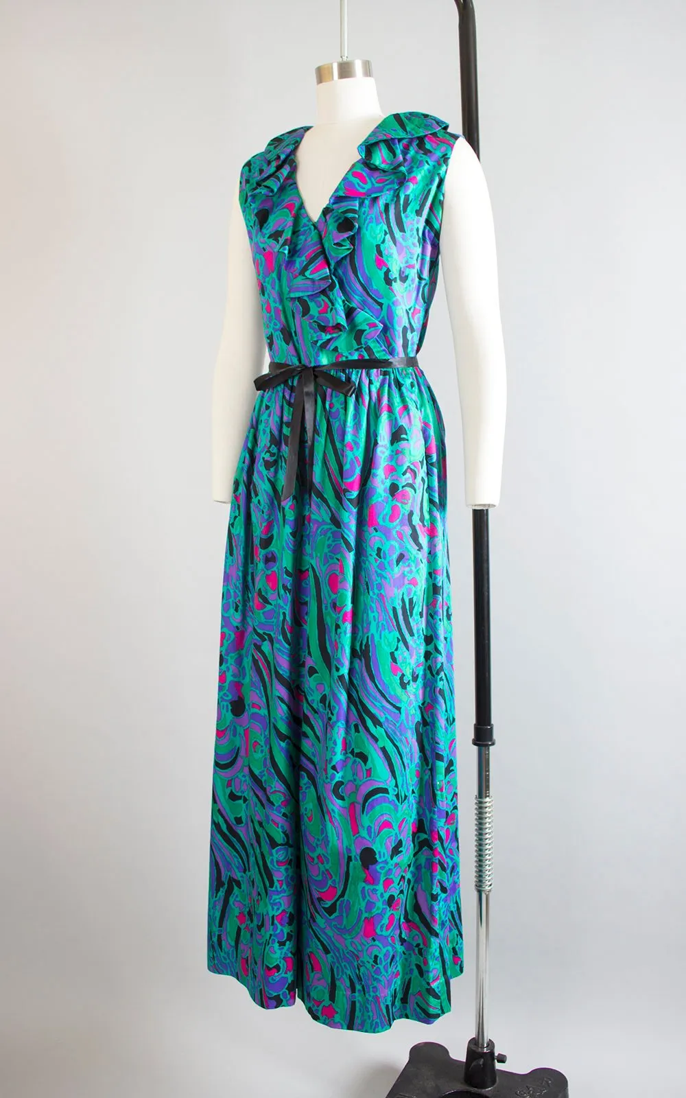 1970s Psychedelic Palazzo Jumpsuit | small/medium