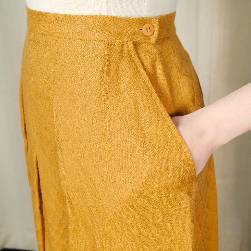 80s does 1950s Rust Skirt