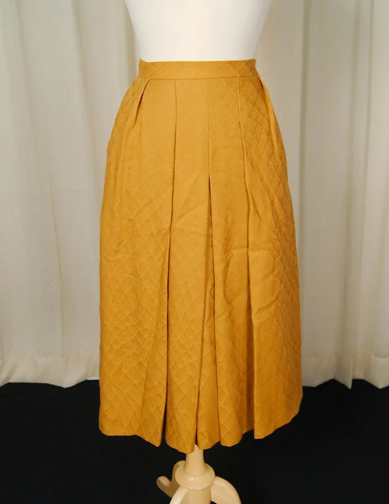 80s does 1950s Rust Skirt