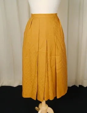 80s does 1950s Rust Skirt