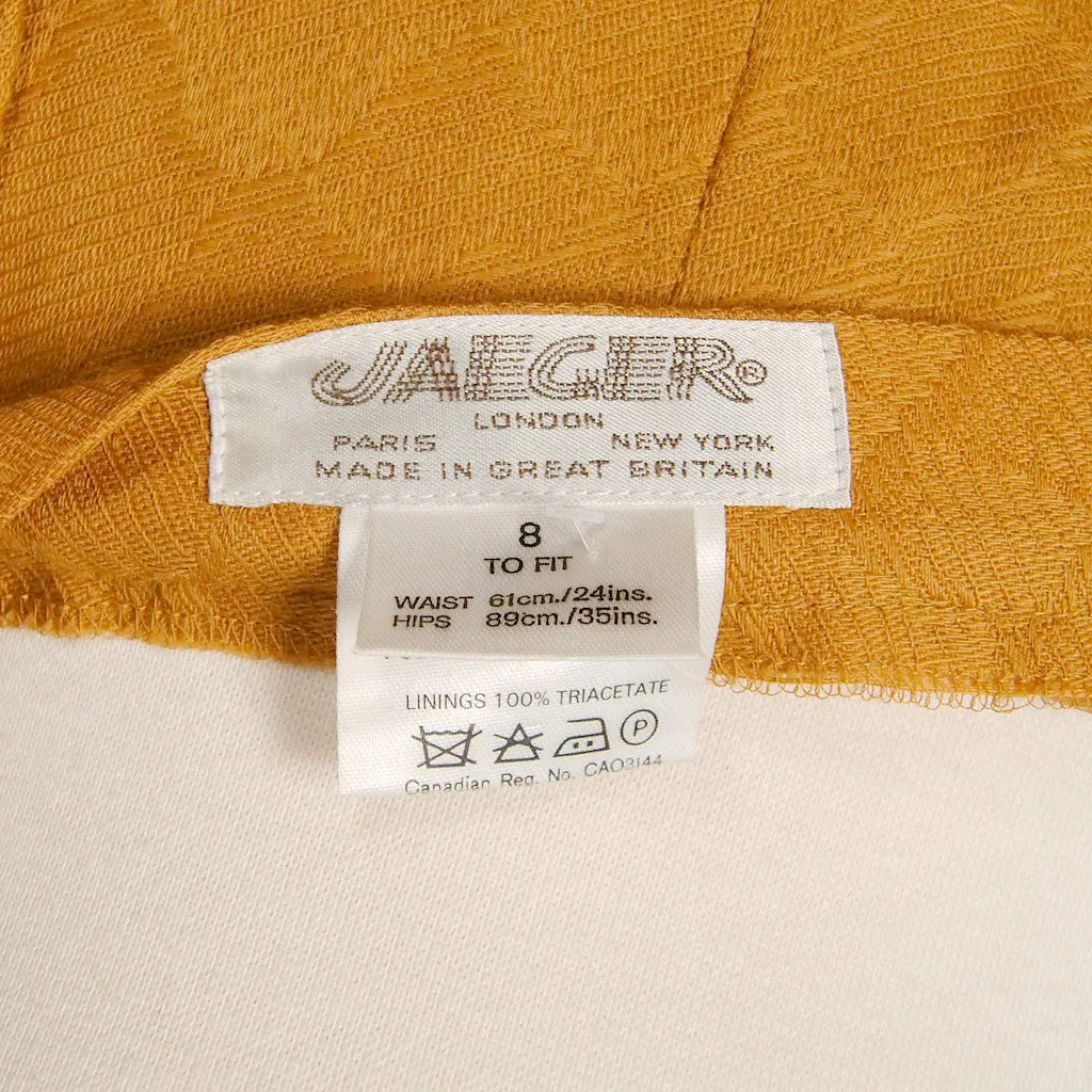 80s does 1950s Rust Skirt