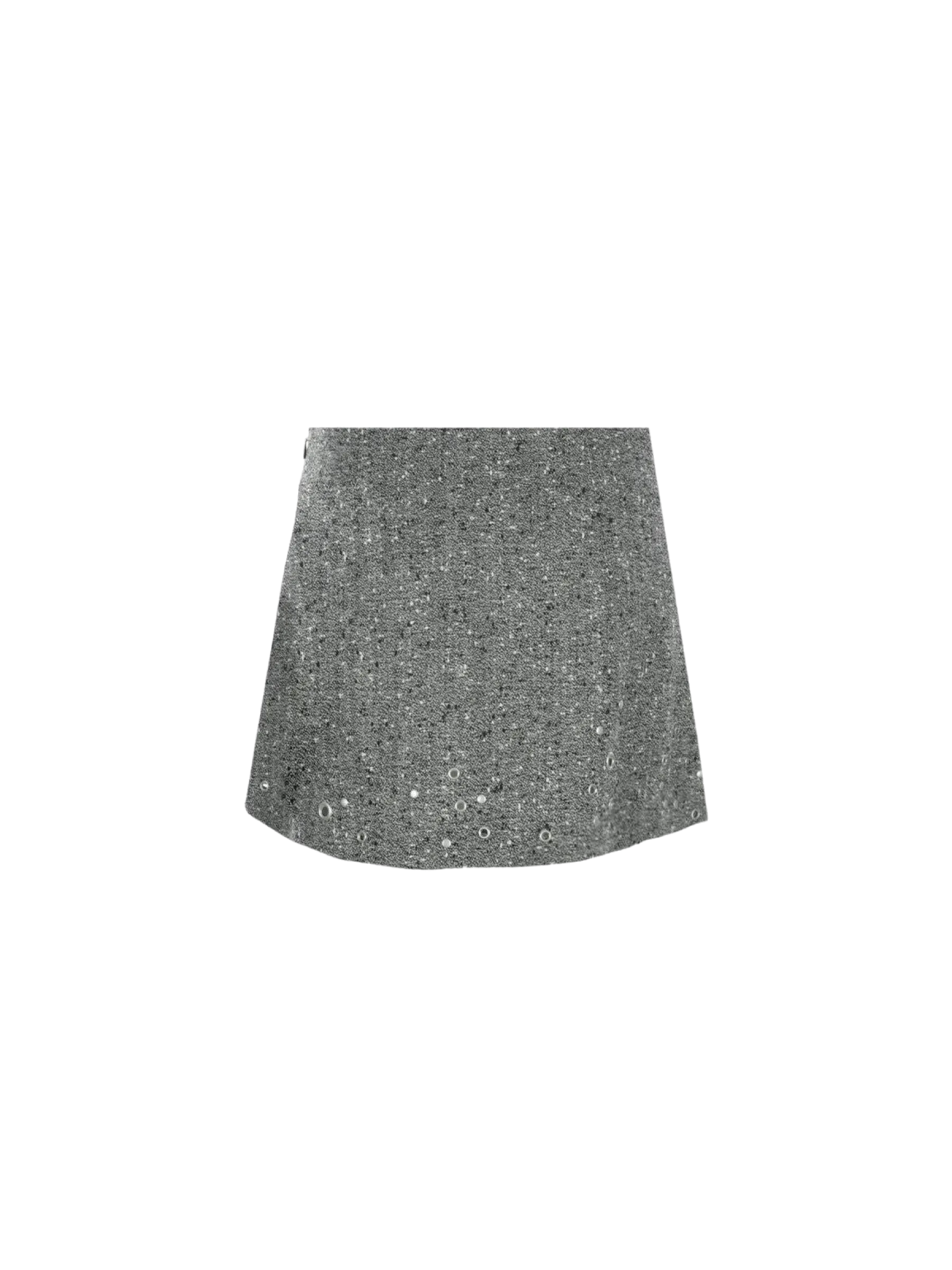 A-line Miniskirt Wool