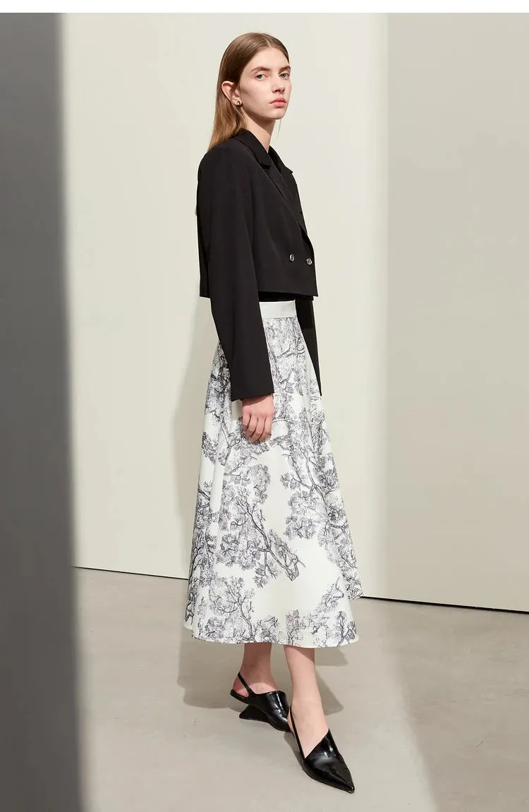 A-line Women's Botanical Skirt
