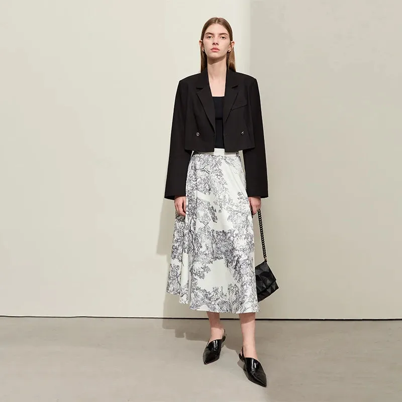 A-line Women's Botanical Skirt
