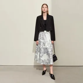 A-line Women's Botanical Skirt