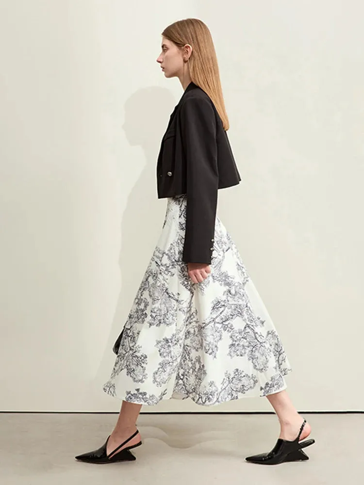 A-line Women's Botanical Skirt