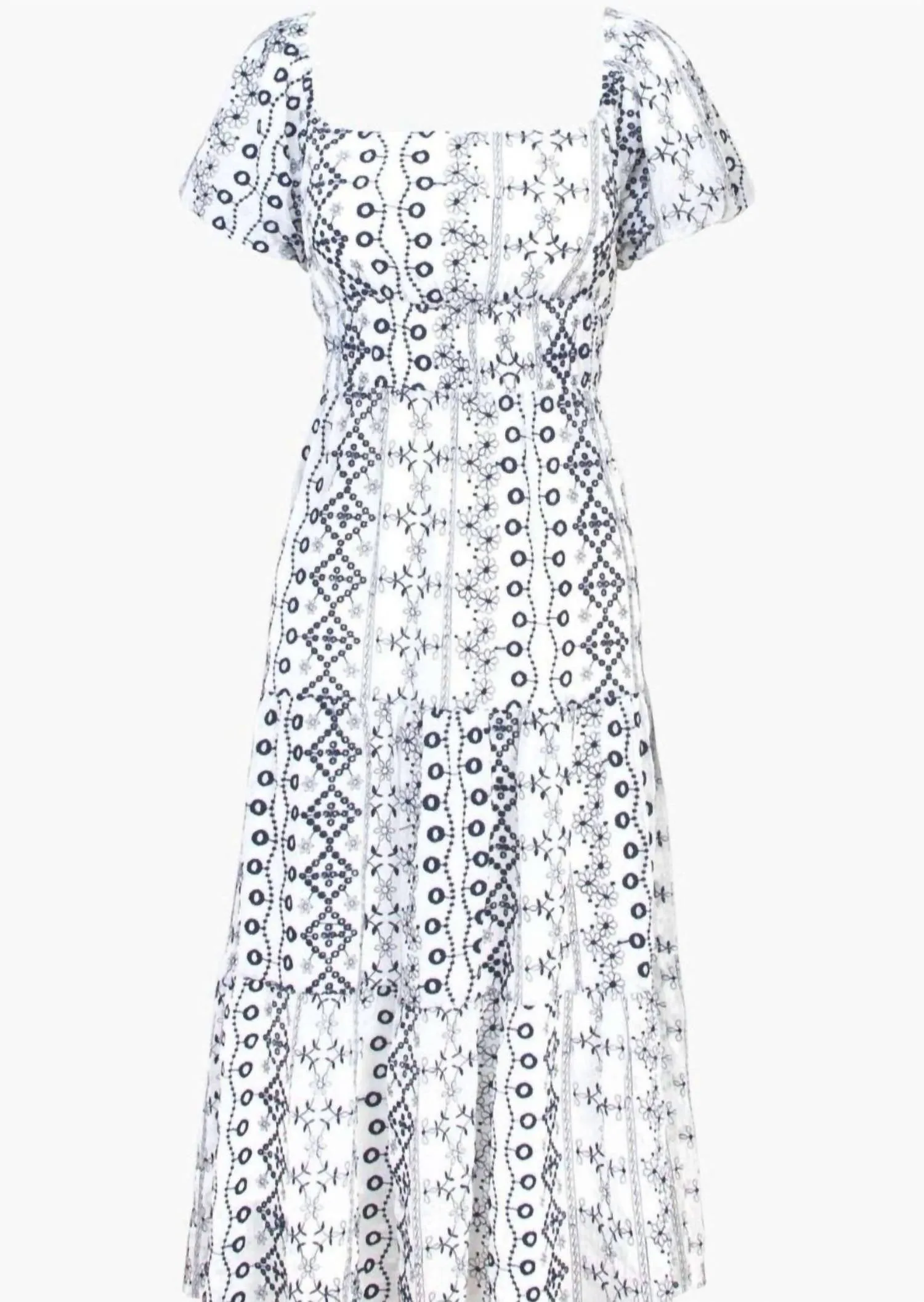 Adelyn Rae - Faith Embroidered Midi Dress