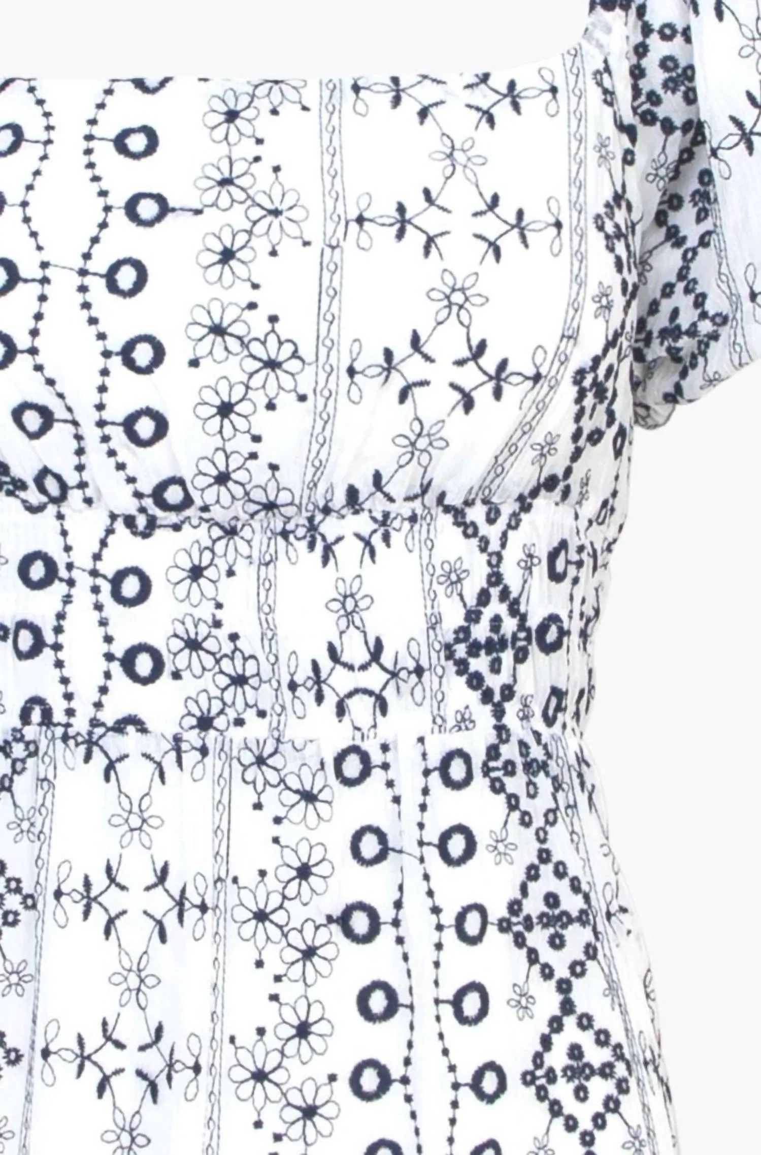 Adelyn Rae - Faith Embroidered Midi Dress