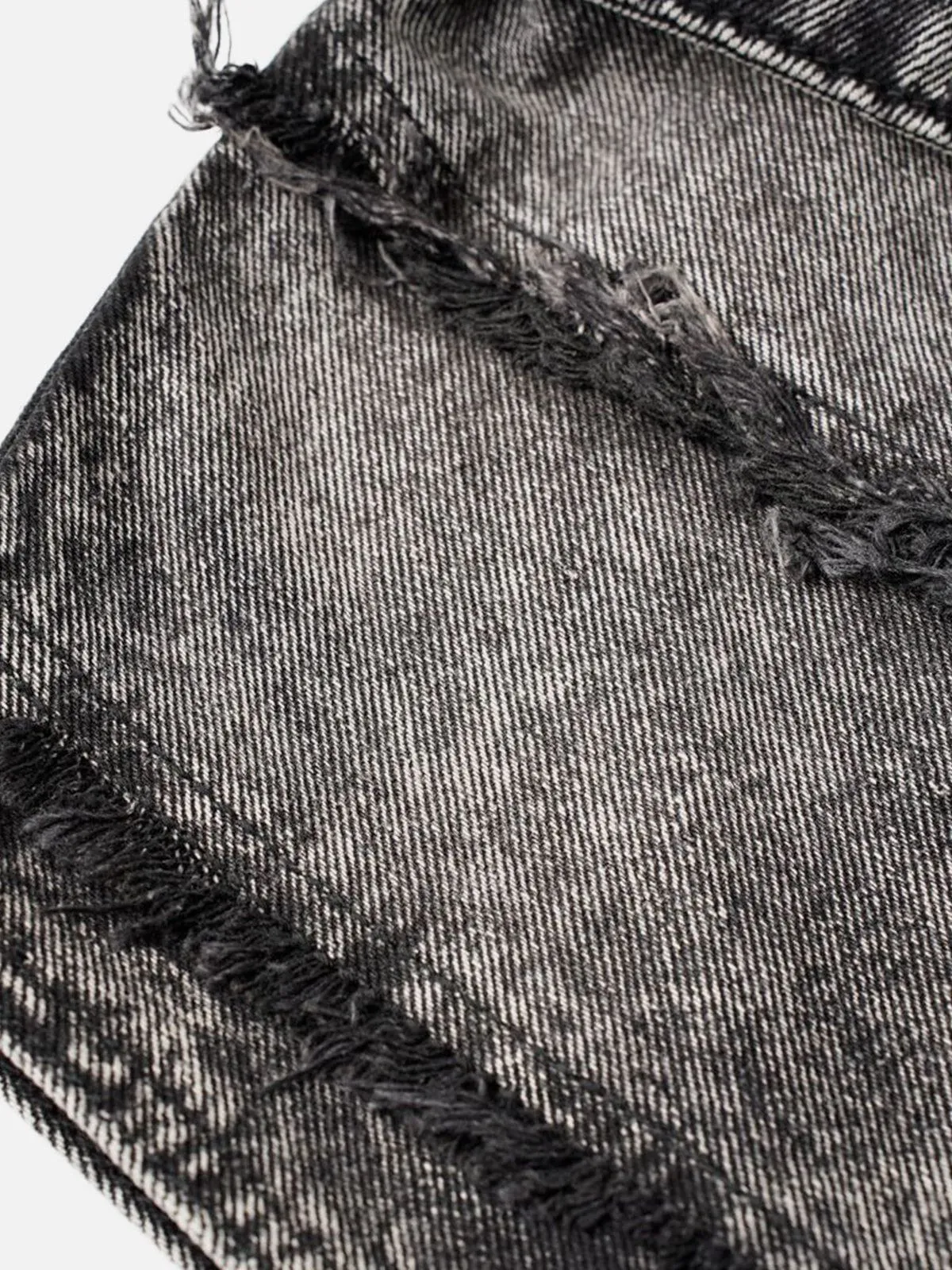 Aelfric Eden Fringe Washed Denim Vest