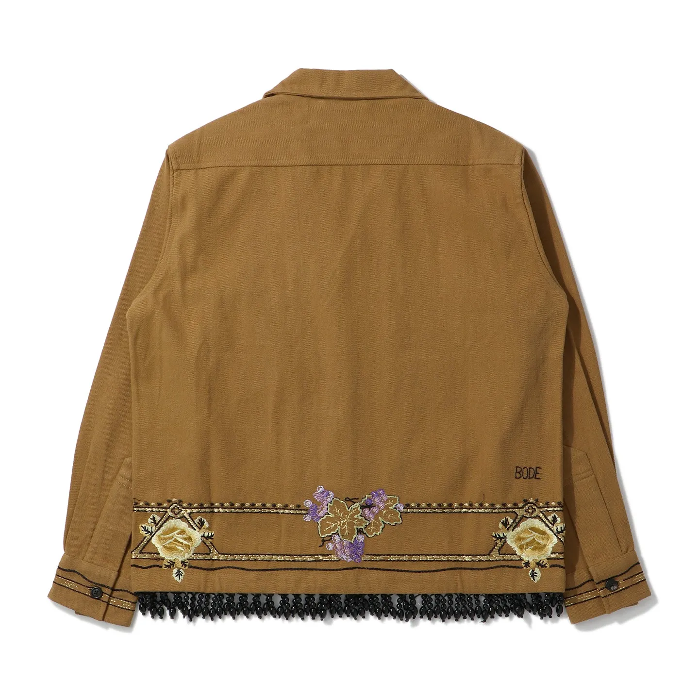 AUTUMN ROYAL FRINGED LS SHIRT