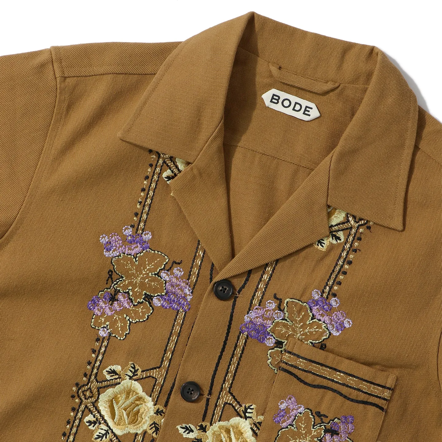 AUTUMN ROYAL FRINGED LS SHIRT