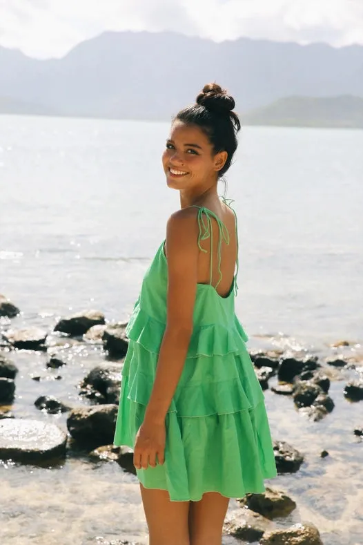 Belize Dress Kelly Green