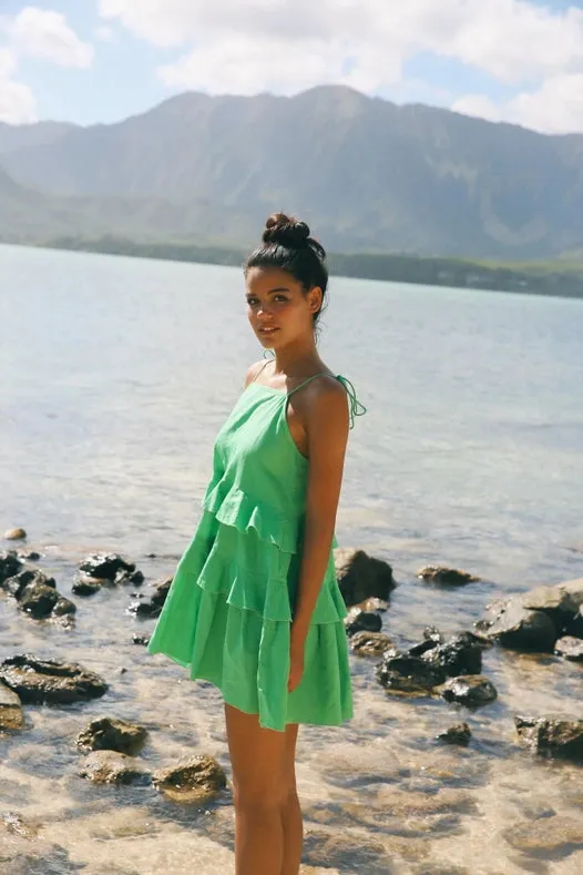 Belize Dress Kelly Green