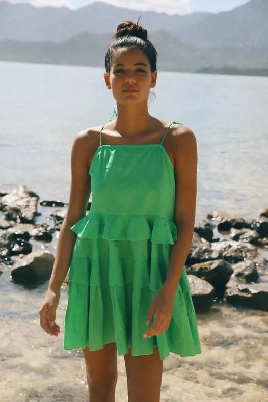 Belize Dress Kelly Green