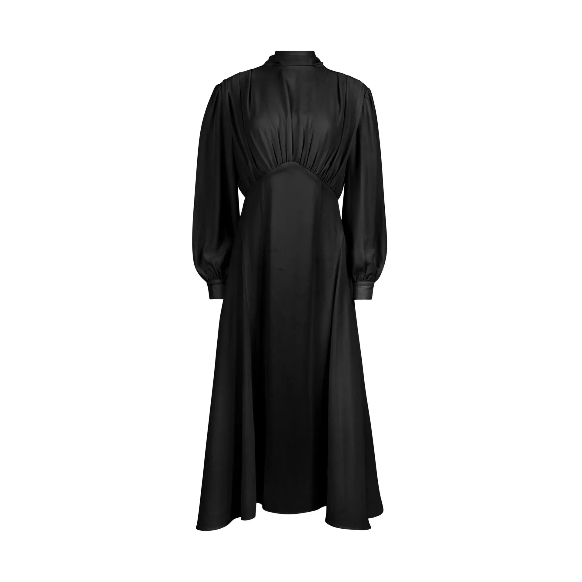 Black Flutter Dress
