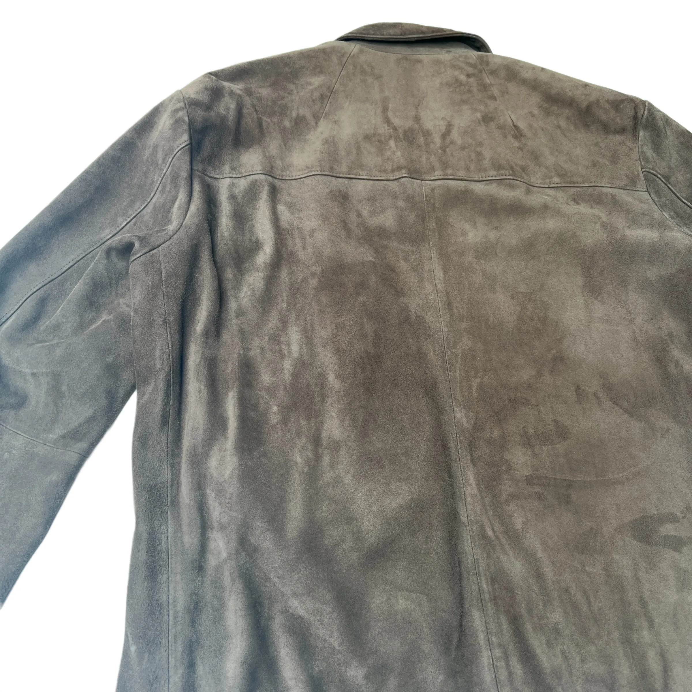 Brown Suede Jacket - M
