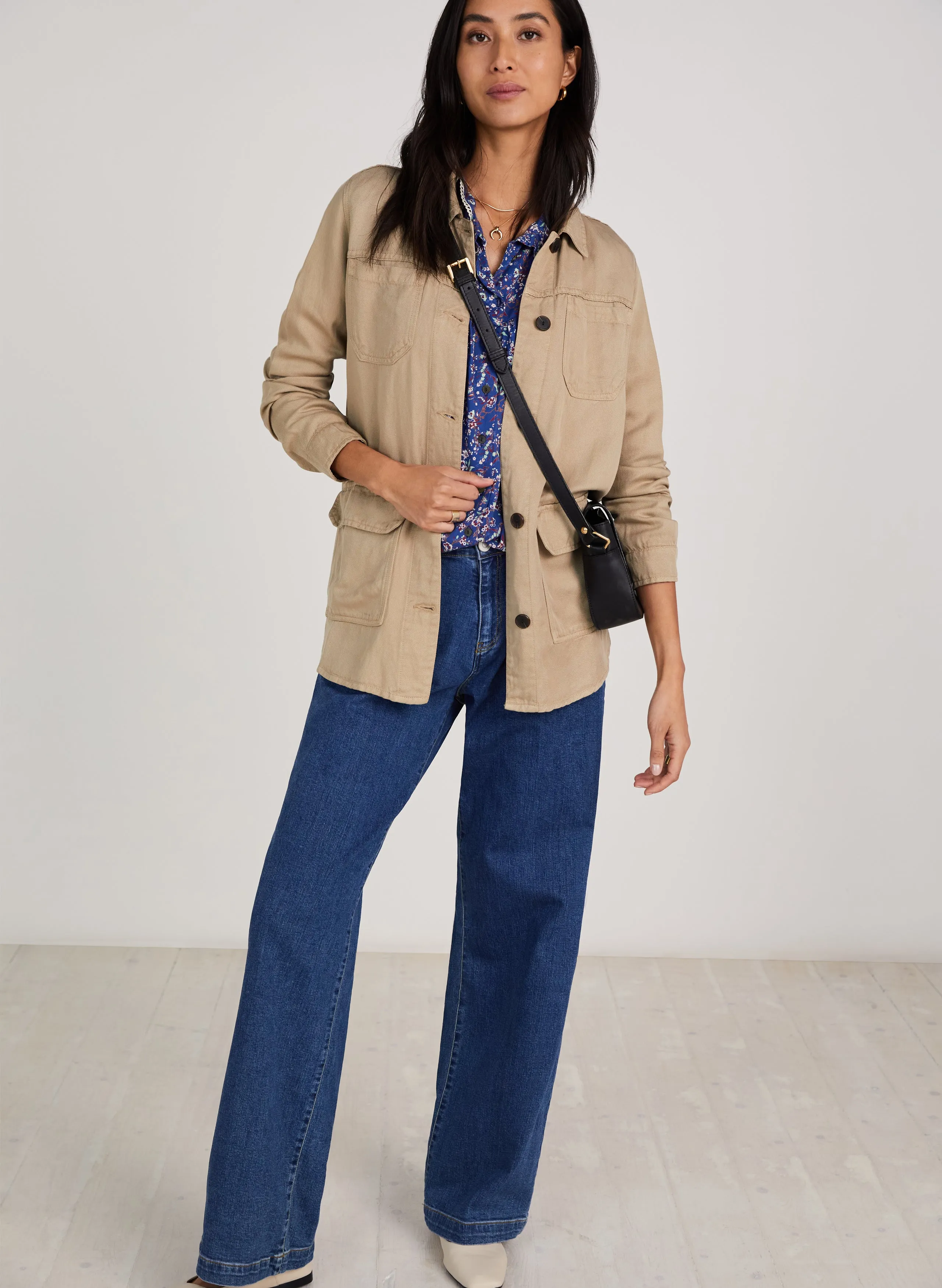 Cece Smock Blouse with Lenzing Ecovero
