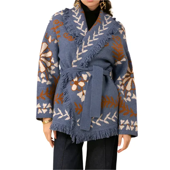 CHARLIE JACQUARD SWEATER