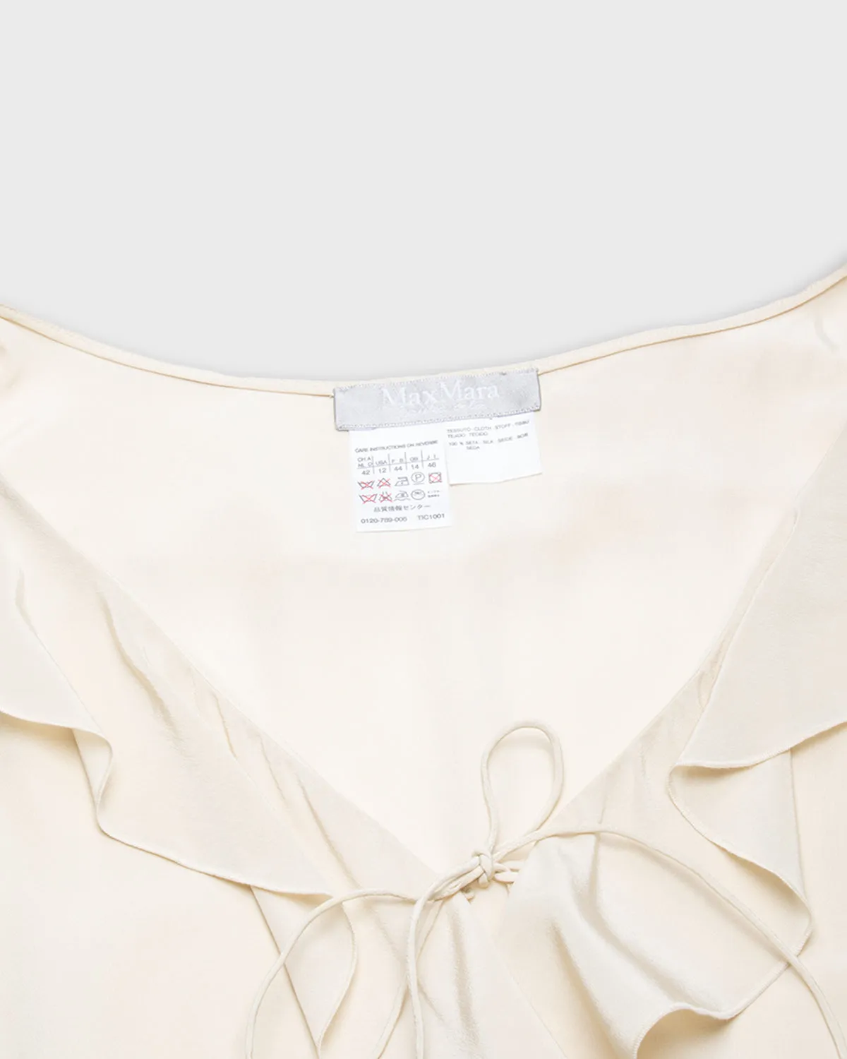 CREAM MAX MARA TOP