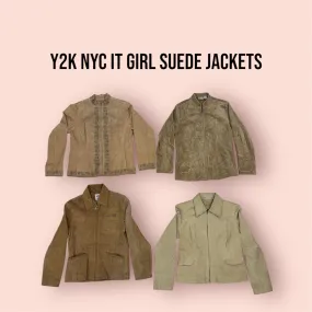 Custom handpick Suede jacket