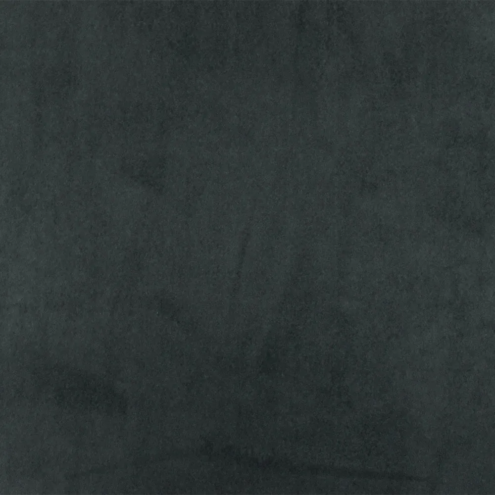 Dark Gray Solid Faux Suede Polyester Brushed Woven Fabric