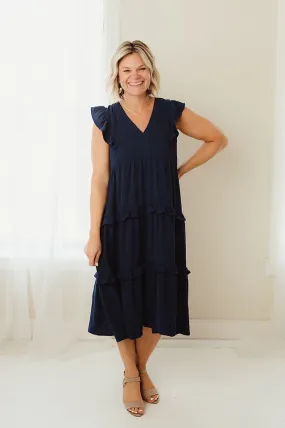 Ella Tiered Midi