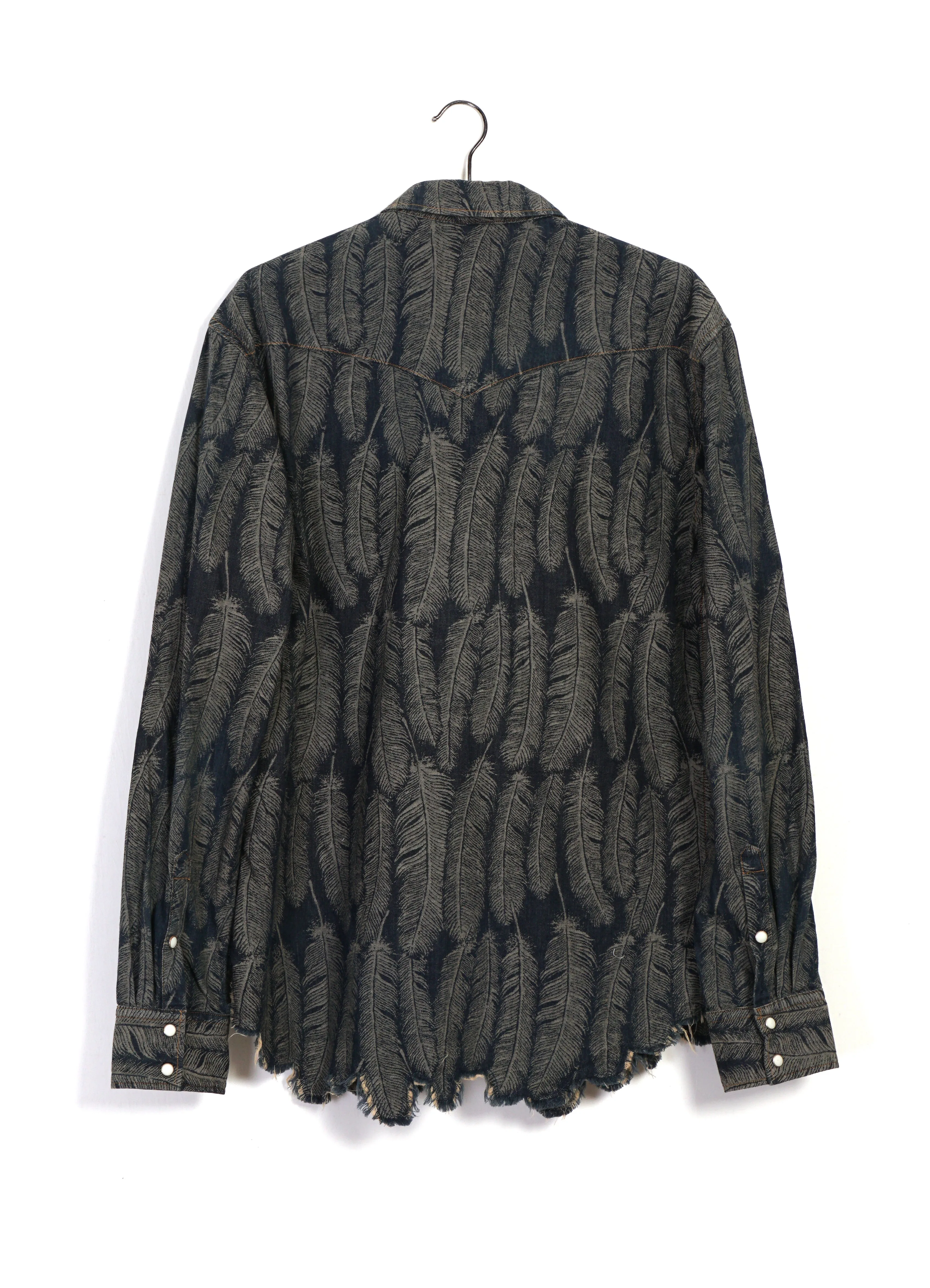 FEATHER DENIM | 5oz Western Shirt | Indigo
