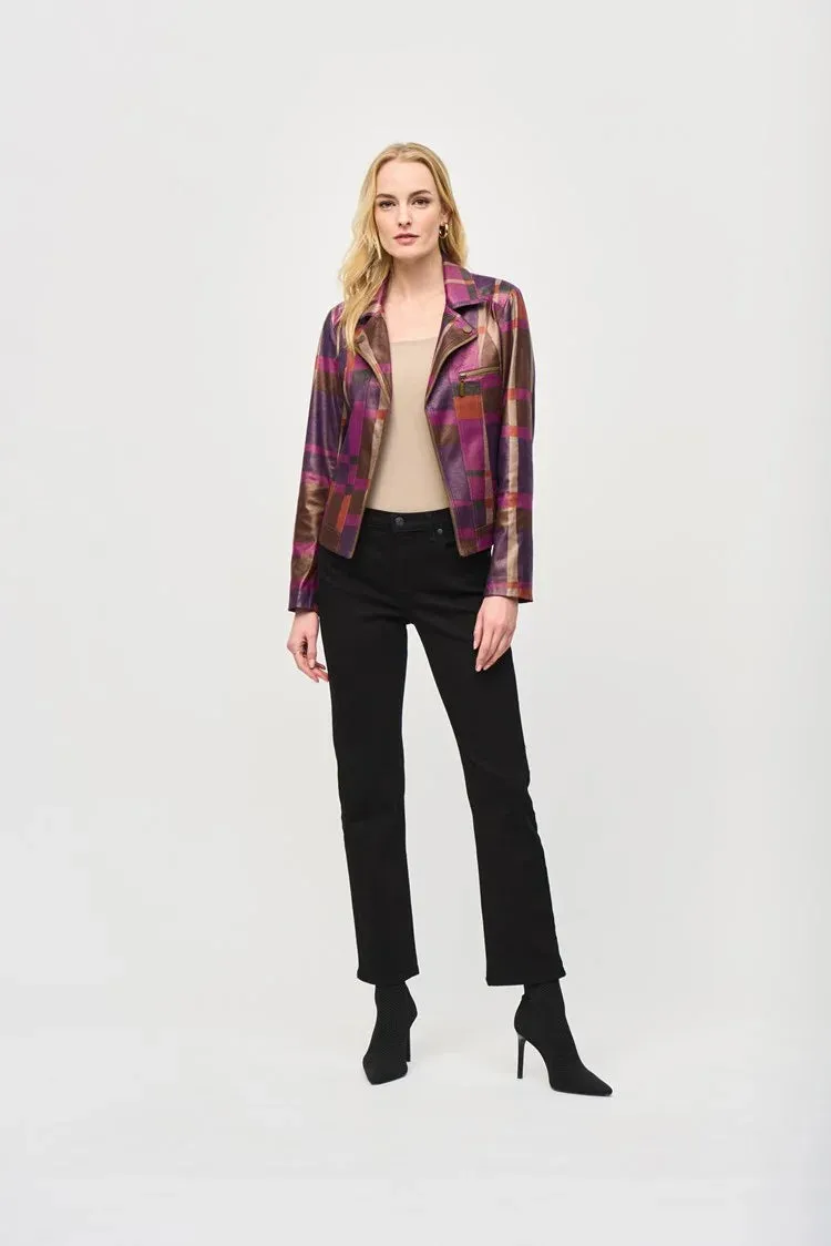 FOILED SUEDE JACKET
