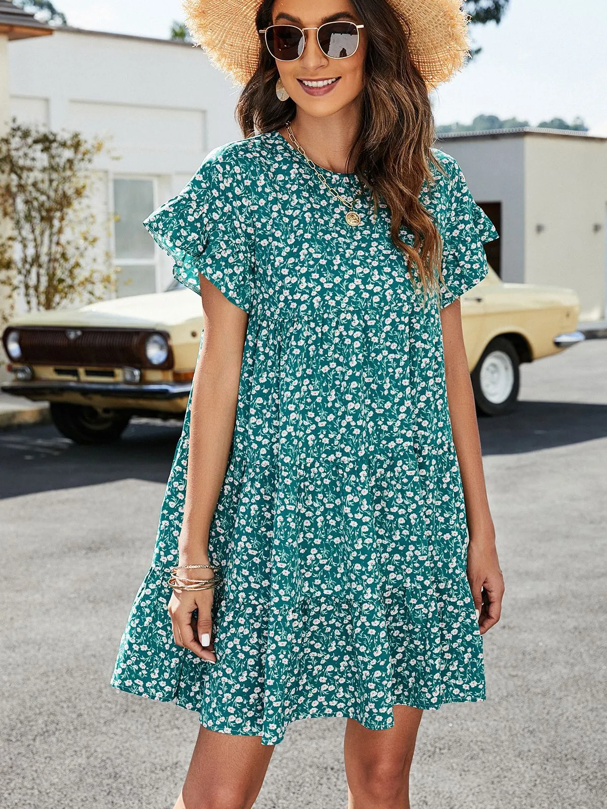Friday Feels Tiered Dress