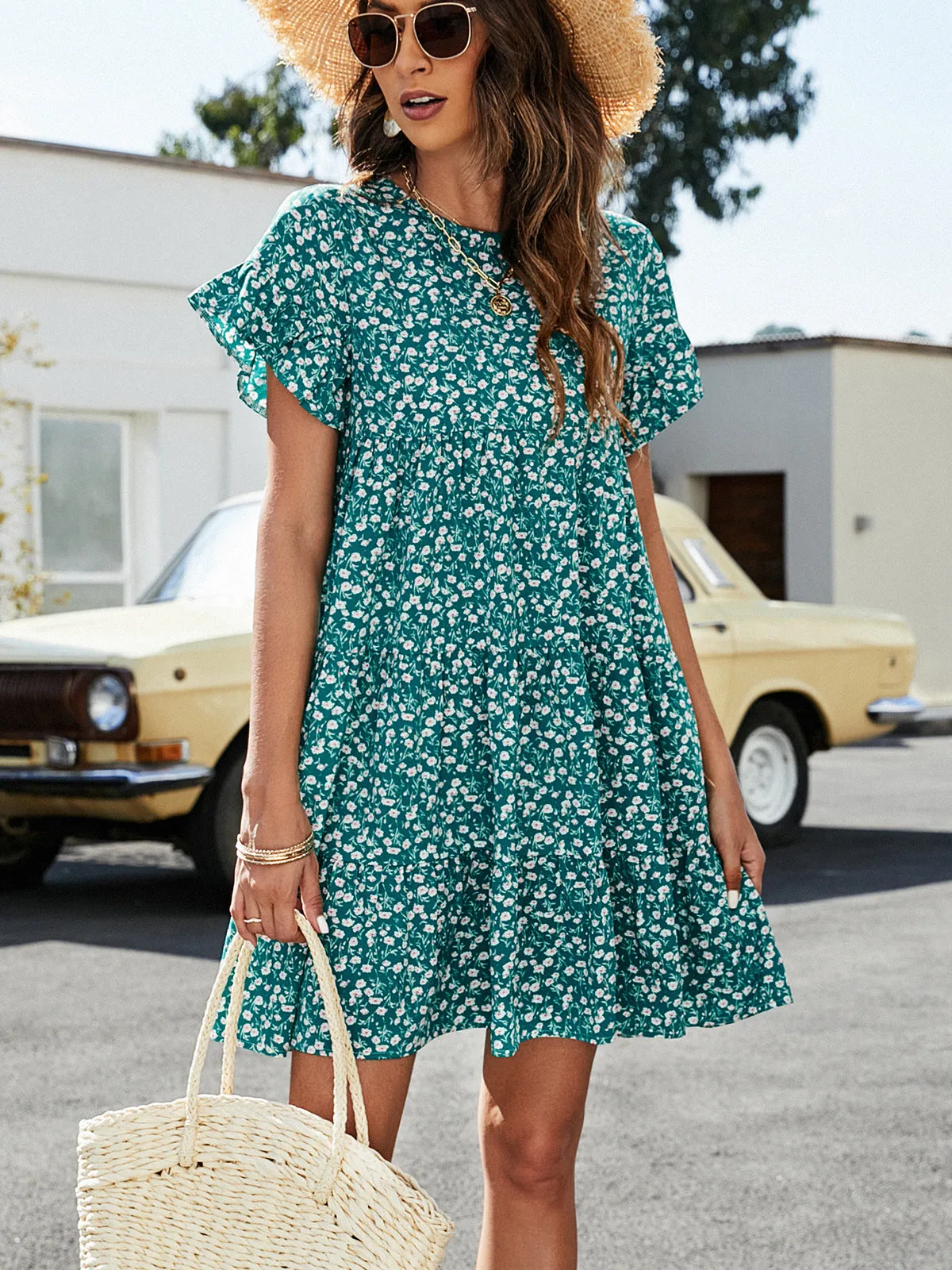 Friday Feels Tiered Dress