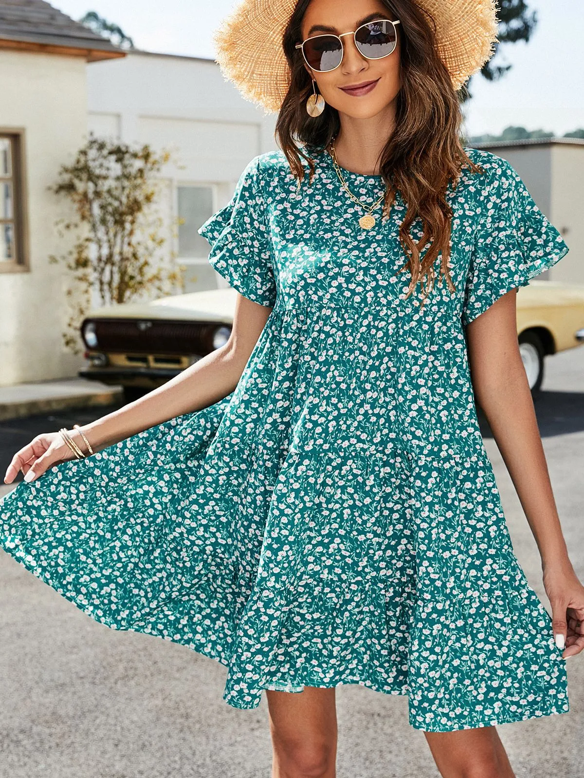 Friday Feels Tiered Dress