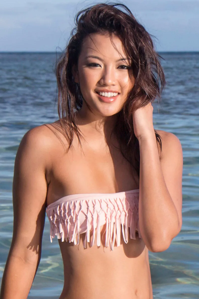 Fringe Bandeau Top