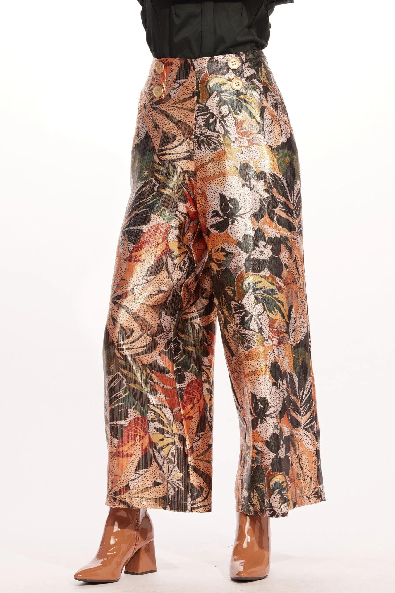 Hepburn Pant – Glitter Bloom