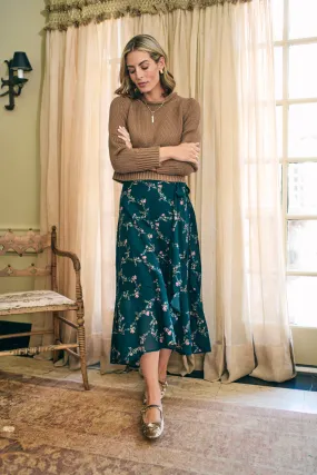 Isabel Skirt in Midnight Garden