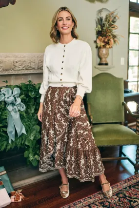 Isabel Skirt in Vintage Eyelet
