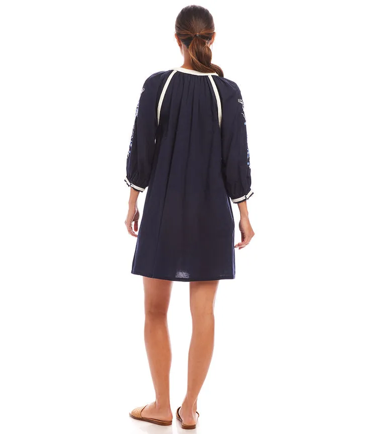 Karen Kane Embroidered Detail Dress