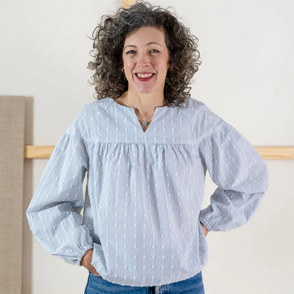 LIESL   CO • Positano Blouse   Dress Sewing Pattern