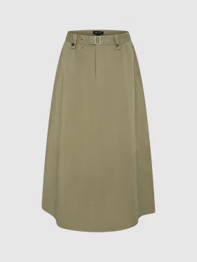 Loose Leisure A-Line Skirts