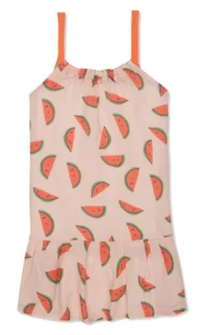 Mon Coeur Watermelon Linen Tank Dress