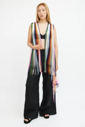 Multicolour Mesh Vest