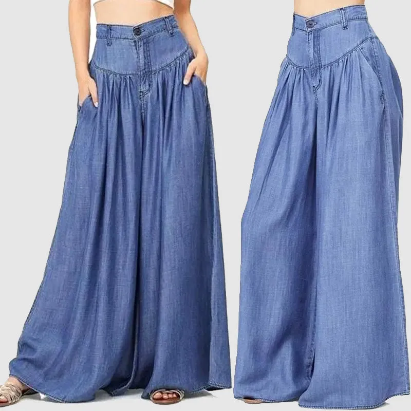 🌸NEW HOT SALE✨ Women's High-Waisted Wide-Leg Pants – Chic & Effortless Elegance! 💃