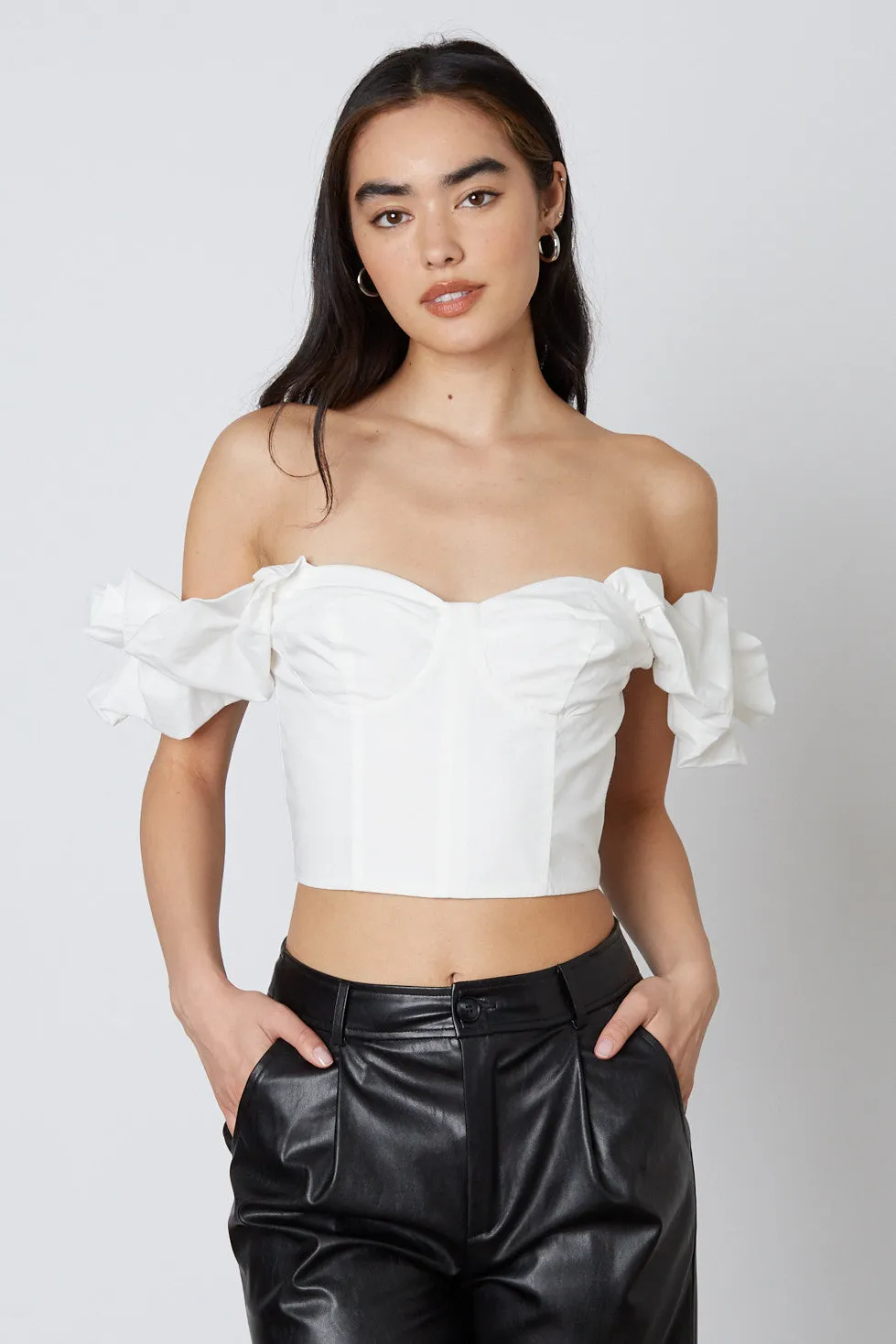 Off-Shoulder Corset