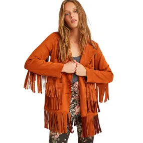 OXXO - Tassel Suede Jacket