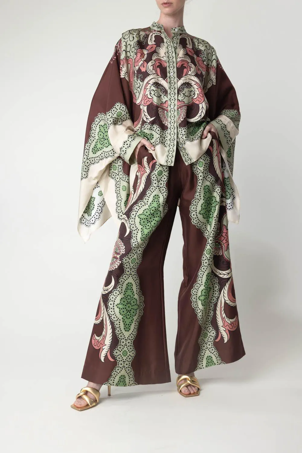 Palazzo Pants - Portal Placée Brown