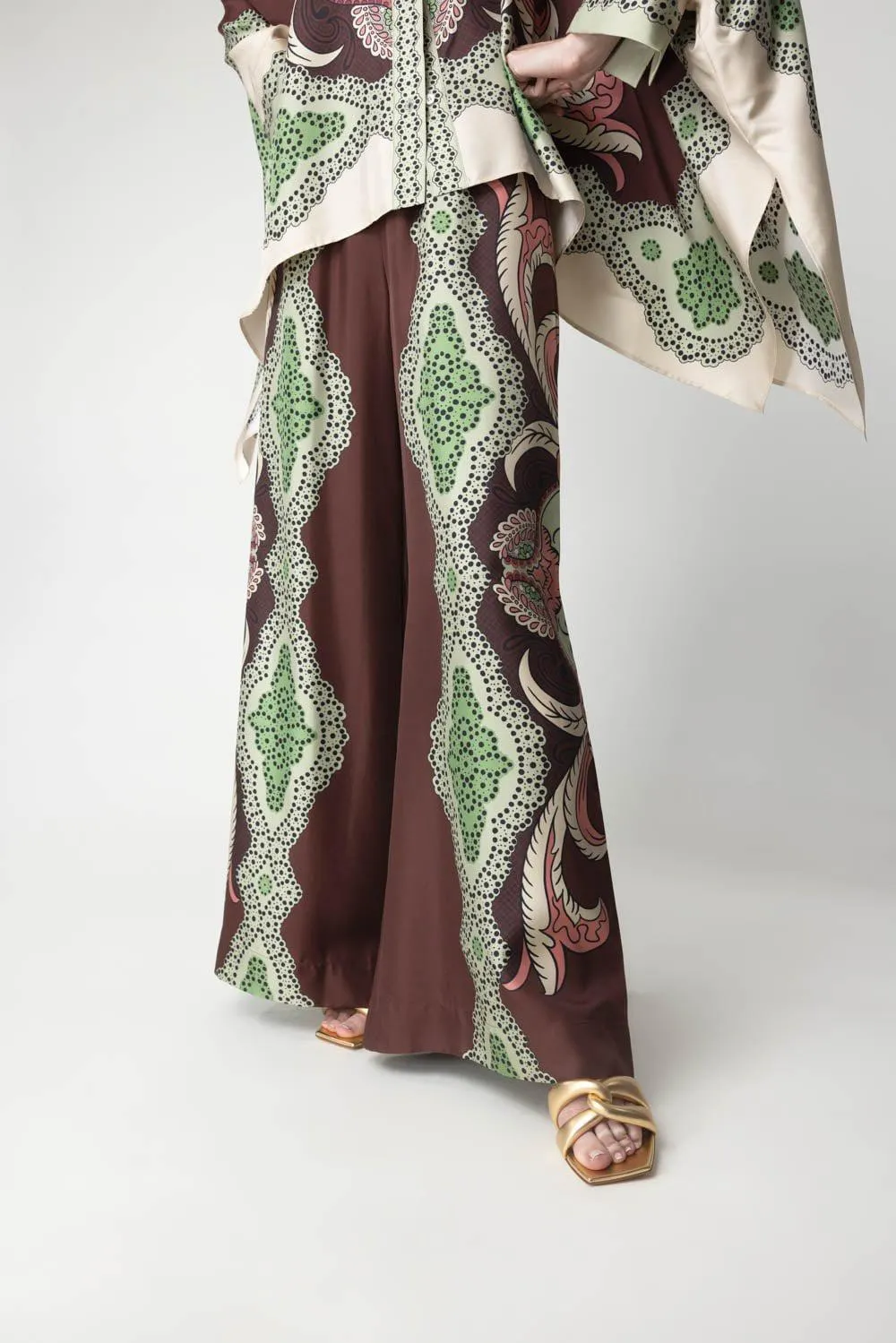 Palazzo Pants - Portal Placée Brown