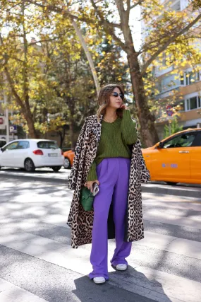 Palazzo pants purple